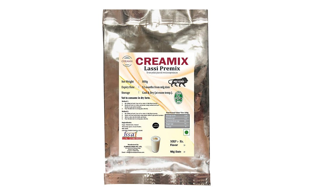 Creamix Lassi Premix    Pack  800 grams